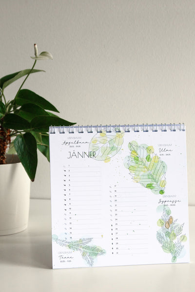 Geburtstags-Stehkalender "Lebensbaum" - monQu