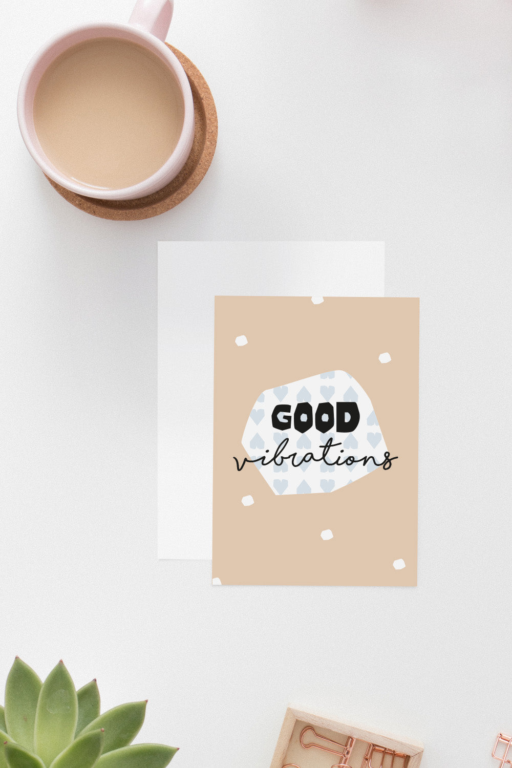 Karten "good vibrations"  monQu