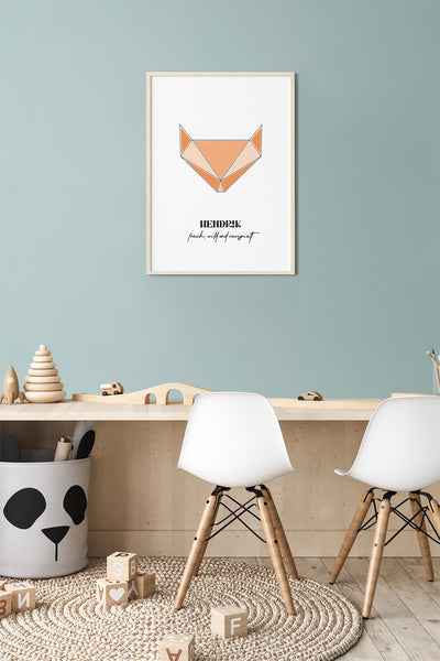 Poster "Geometric Animals" - monQu