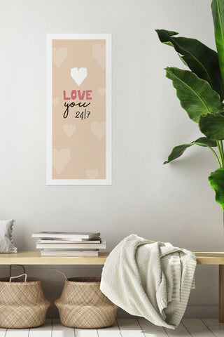 Poster "Love you" - monQu